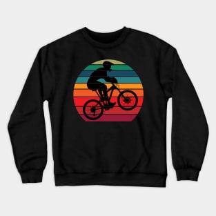 Vintage Bike Design Crewneck Sweatshirt